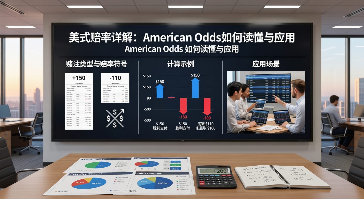 美式赔率 american odds 解析：林帝pg 体育投注入门指南