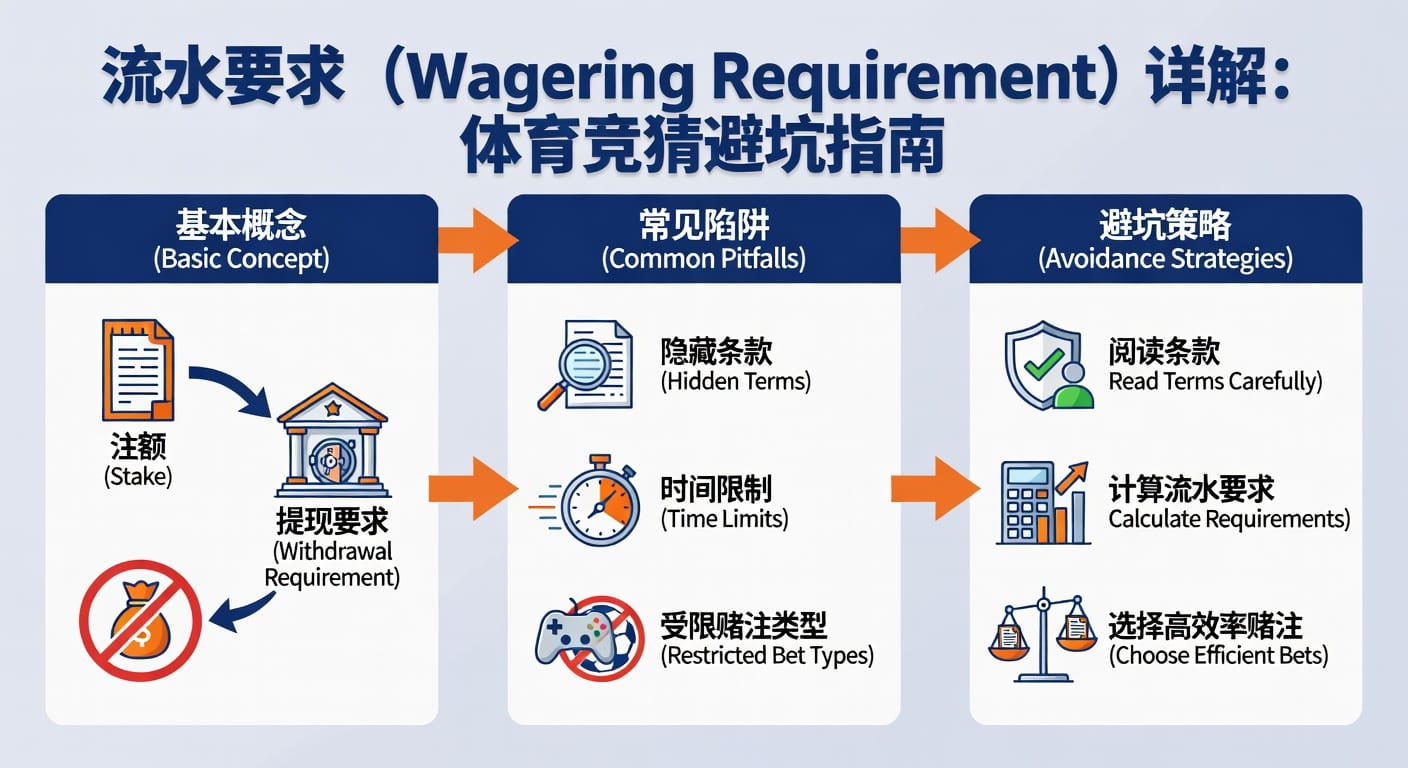 流水要求 wagering requirement：规则、计算与避坑