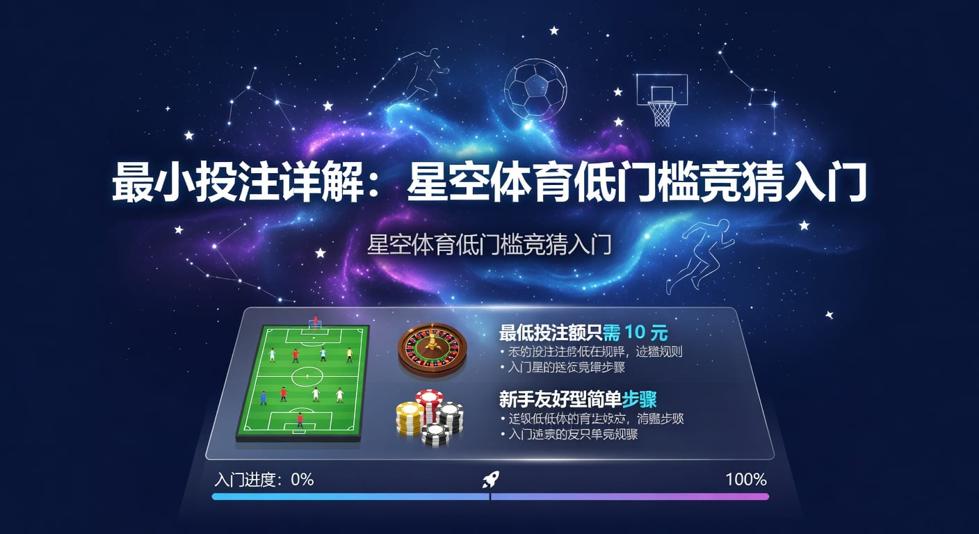 最小投注额怎么判断？体育下注入门指南