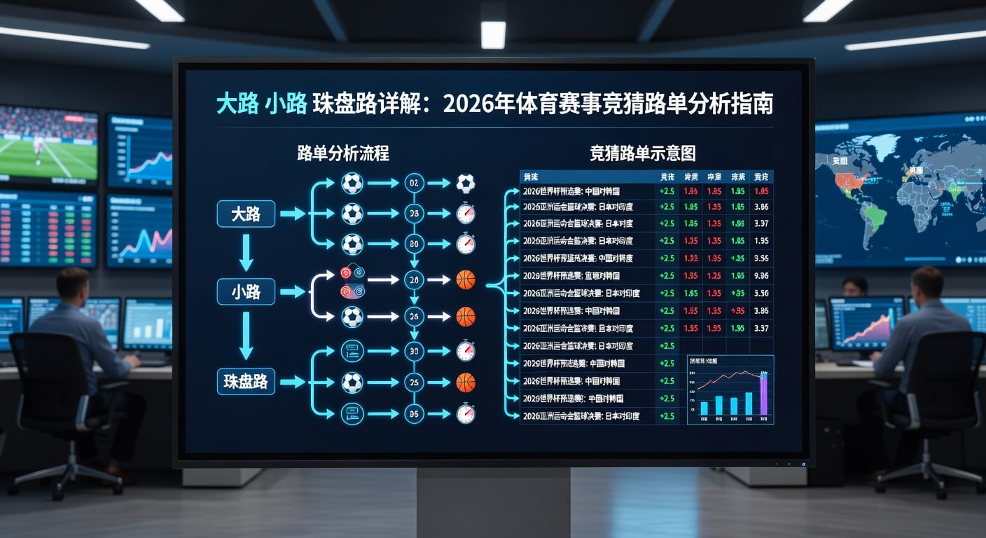 大路深度解读：体育赛事判断与投注技巧