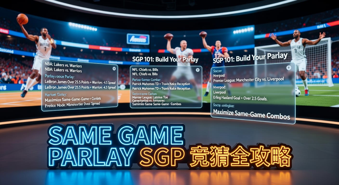 same game parlay SGP 实战思路与风控要点