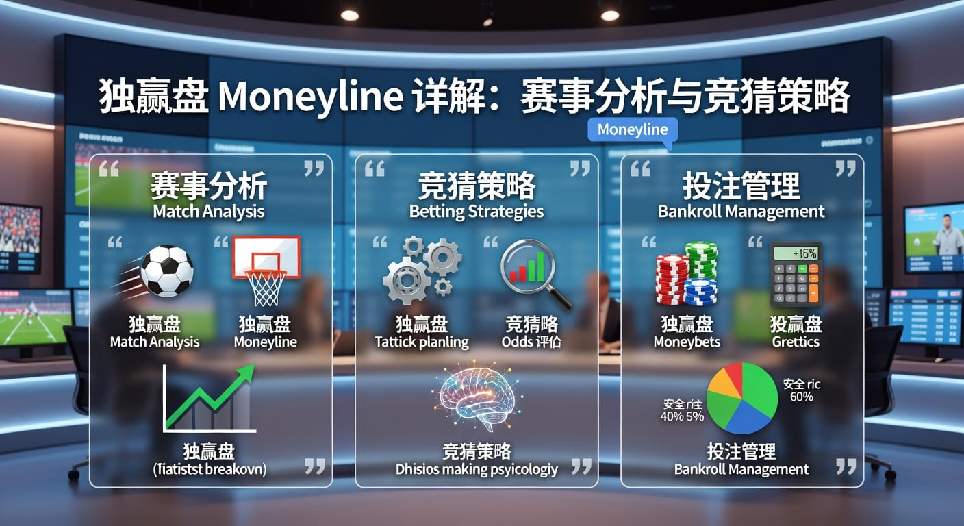 独赢盘 moneyline：投注技巧与实战思路