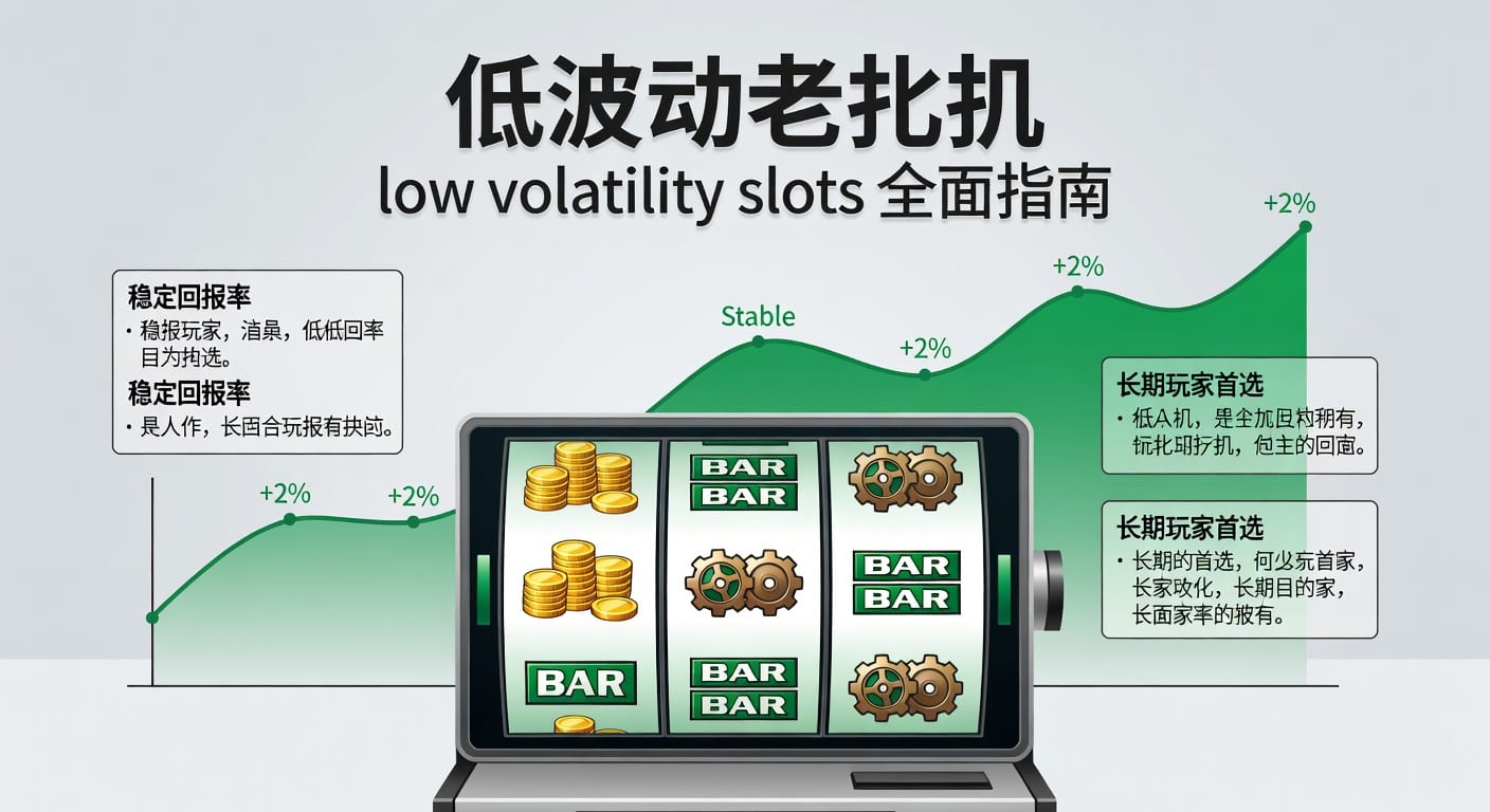 低波动老虎机 low volatility slots｜明陞M88平台实战解析